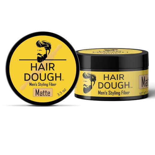 Hair Dough Styling Clay For Men, Matte Finish Molding Hair Wax Paste Quiff, Strong Hold Without The Shine