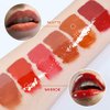 WALULAN Double-ended Lip Oil,Matte Lip Gloss, Waterproof Sweatproof Lipstick Sealer,Lip Glow Oil,Plumper Clear Hydrating, Lipstick Raincoa