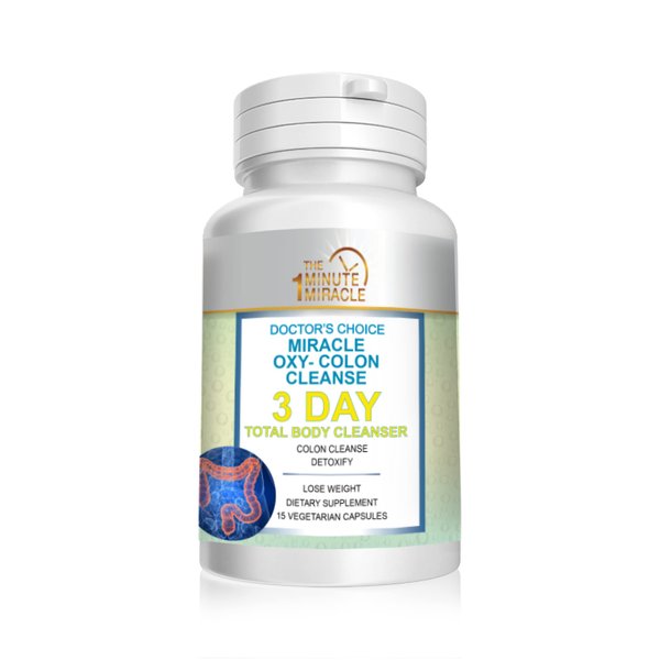 3 Day Total Body Cleanser - Miracle Oxy-Colon Intesinal Cleanser