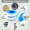 5 Rolls Premium Teflon Tape Plumbing, Plumbers Tape for leaks, PTFE Tape, Thread Seal Tape for Shower Head, Waterproof Pipe Sealant Tape, Water Hose Faucet Repair Sealing Tape (0.71Inch*590Inches)