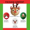 HADCKJA Reindeer Balloons Christmas Party Supplies Christmas Balloons Reindeer Foil Balloon Christmas Latex Balloon for Christmas Party Decorations Christmas Theme Birthday Decorations 15Pcs
