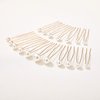 SWEETV 18Pcs Pearl Wedding Hair Pins, Bridal Hair Pins Set Wedding Hair Accessories for Brides
