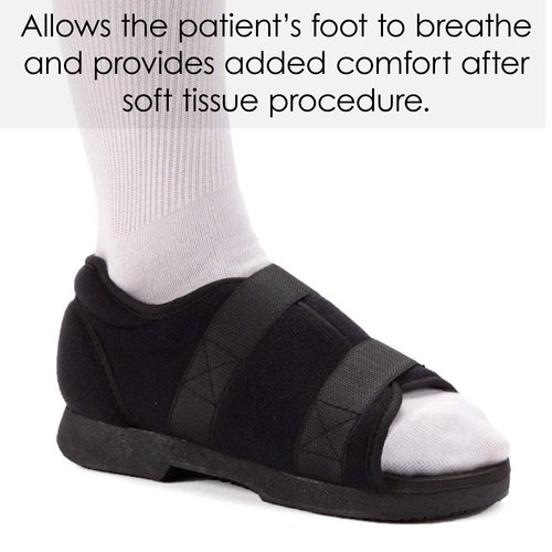 Ossur Soft Top Post-op Shoe for Men and Women | Post Operation Boot (Women's Medium)