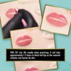 BRAWNA [ 3 Pack ] 3D Lip PMU Practice Skin - Soft Silicone Lip Blush Practice Skin with Human Skin - Like Texture - 10 Lip Shapes - Lip Tattoo Practice Skin – PMU Supplies