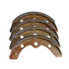 10L0L Golf Cart Brake Shoes Kit for Club Car DS & Carryall 1981-1994 OEM 101146302 101880701, EZGO XI-Serial 1983-1986, Yamaha G1 1978-1980, etc