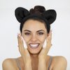 Ondder 5 Pack Bear Ears Skincare Headband for Washing Face Fuzzy Makeup Headband Cute Fur Spa Face Wash Make Up Headband Head Bands for Women’s Hair Spa Party Hair Accessories for Women Girls