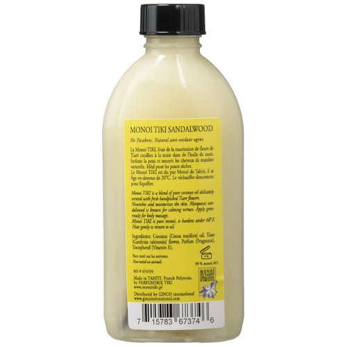 Monoi Tiare Tahiti Santali Sandalwood Coconut Oil