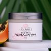 GLIMMER GODDESS Organic Face Mask to Hydrate and Exfoliate - Vegan Papaya and Pineapple Enzyme Mask, 2 oz