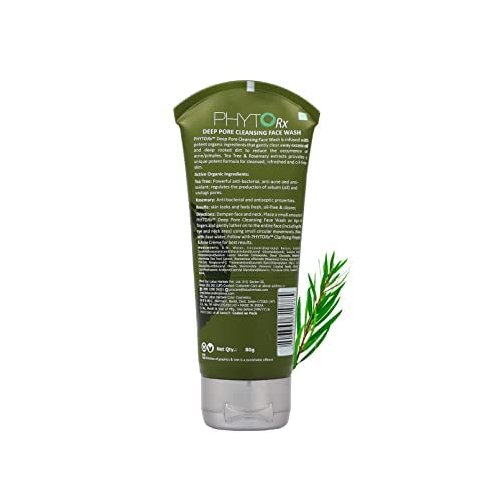 Metrol Lotus Professional Phyto Rx Deep Pore Cleansing Face Wash, 80g, Transparent