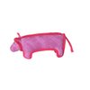 DURA FORCE - Durable Woven Fiber - Pig- Squeakers - Multiple Layers. Made Durable, Strong & Tough. Interactive Play Dog Toy (Tug, Toss & Fetch). Machine Washable & Floats (Regular)