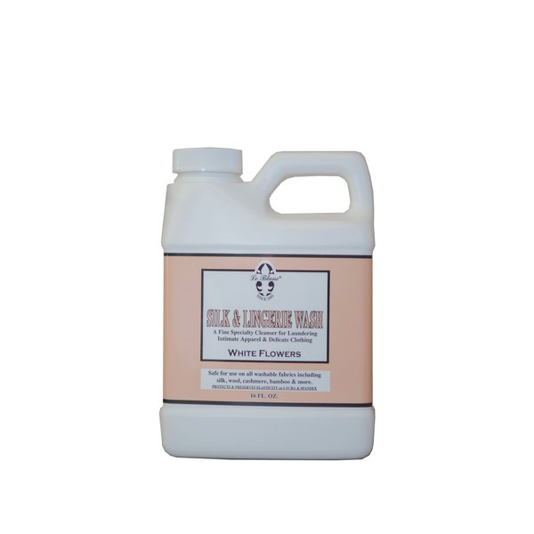 Le Blanc® White Flowers Silk & Lingerie Wash – Luxury Laundry Cleanser for Delicates- 16oz. (1 pack)