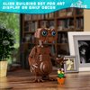 Godarscuppie E.T Alien Bricks Model Terror Science Movie Figures Scary Aliens Building Blocks Set, E.T Toys Brown Robot Figure, Scary Aliens Xmas Gifts