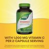 Nature's Way Vitamin C with Bioflavonoids, Immune Support*, 1000 mg per serving, 250 Capsules