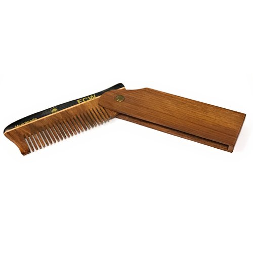G.B.S Folding Beard Comb, Rosewood