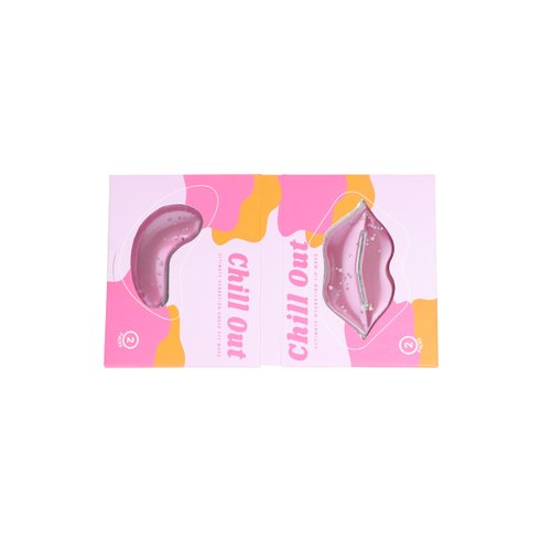 SoCal Beauty Chill out Under Eye & Lip Mask Pack (2 Pairs of Each | 4 Pairs Total)