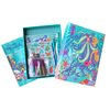 BOX CANDIY Totally Mermaids Glitter and Foil Art Set in Keepsake Box to Make and Display