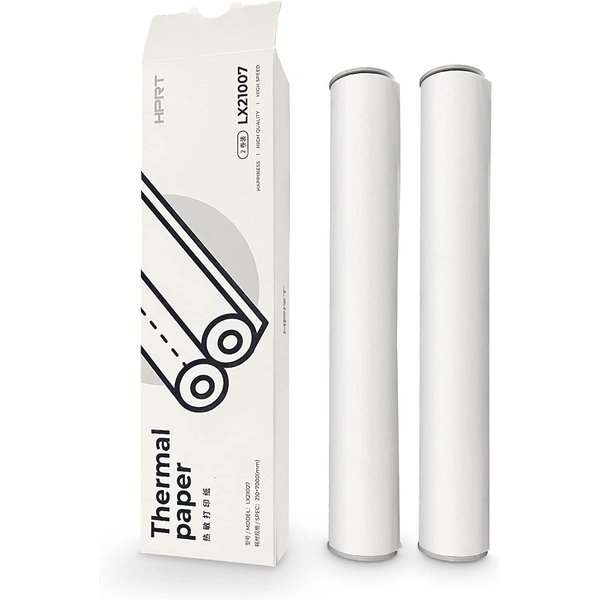 2 Rolls Thermal Paper Rolls for MT810 Portable Printer