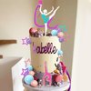 27 PCS Gymnastics Cake Toppers Balls Cake Decoratios Gymnastics Birthday Party Decorations for Girls Gymnastic Theme Birthday Party Baby Shower Supplies (Gymnastic)