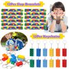 KELENO 72 Building Block Birthday Party Favors Supplies Invisible Ink Pen Notebook Sticker Goodie Bag Stuffer Kids Boys Toys Gifts Christmas Carnival Classroom Prize