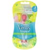 Gillette Venus Tropical Women's Disposable Razor, 3+1 Count, Womens Razors / Blades