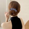 Sankuwen Flower Rhinestones Hair Combs Accessories,Perfect Mother's Day Gifts,Brithday gifts(Style B,Deep Blue)