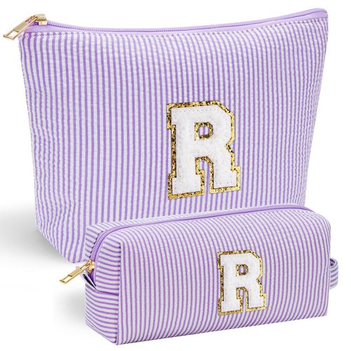 YOOLIFE Gifts for Women, Makeup Bag Make Up Bag Pouch Cosmetics Organizer Bag Cute Makeup Bag Gift for Wife Personalized Best Friend Birthday Gifts Valentine's Day Gifts Sister Daughter Gifts R