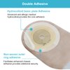 KONWEDA 20 PCS Colostomy Bags, Ostomy Supplies,One Piece Drainable Ostomy Pouch for Ileostomy Stoma Care, Cut-to-Fit