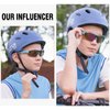 DUCO Sports Youth Baseball Sunglasses for Kids Unbreakable TR90 Frame Lightweight Sun Glasses for Boys and Girls DK261