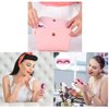 50Pcs False Eyelash Case Lash Boxes Packaging Wholesale Eyelash Holder Storage Box Empty Plastic Case Unit Container Makeup Organizer for Cosmetic Tools(Pink3.26* x 1.22 x 0.39in)