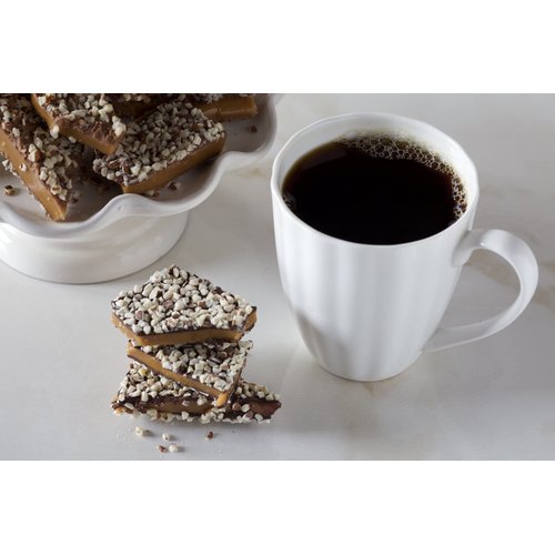 Aunt Mae's Sweet Tooth English Toffee 8 oz Box (Dark Chocolate with Sea Salt)