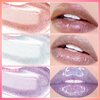 UCANBE 3 Reflective Color Lip Glow Oil - Instense High-moisture Lip Oil (Pink/Crystal/Mermaid), Luxurious Non-Sticky Mositurizing Lip Top Gloss for All-Day Wear and Comfort