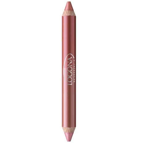 Logona Double Lip Pencil No. 08, Pink, 0.0279 Gram