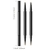 LYBHDAFA 2PCS Microblading Eyebrow Pencil, 2-In-1 Dual-Ended Waterproof Eyebrow Pen with 4-Fork-Tip & Ultra-Precise-Tip for Hair-Like Natural Eyebrow Makeup, Eye Brow Pencils for Women -Light Brown