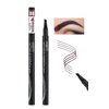 YUANLI Microblading Eyebrow Pen, Waterproof Eye Brow Pencils for Women With 4 Micro-Fork Tip, Liquid Brow Pencil, Smudge-Proof and Waterproof Eyebrow Pencil for Natural Hair-Like - Red Brow