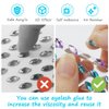 URAQT Face Gems Glitter, 9 Sheets Face Rhinestones Mermaid Jewels Face Stickers Set, Self-adhesive Crystal Rainbow Diamonds Eyes Face Body Temporary Tattoos for Women Makeup Party Decorations