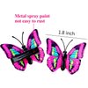 Boao 24 Pieces Butterfly Hair Clips 3D Colorful Barrettes Hair Accessories Halloween for Women Party Favors