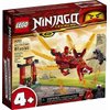 LEGO NINJAGO Legacy Kai’s Fire Dragon 71701 Dragon Toy Figure Building Kit (81 Pieces)