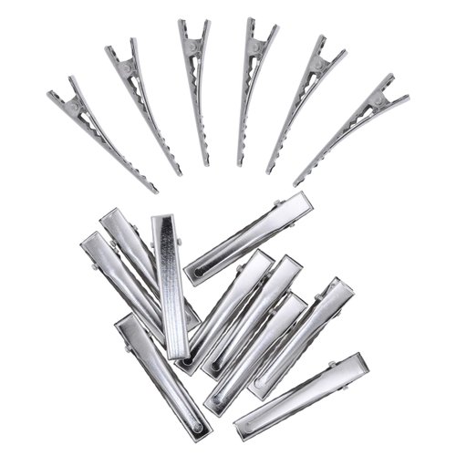 1.77 Inches Metal Alligator Hair Clips for Hair Bows, Thick Thin Hair Cutting, Hairdressing, Curl...