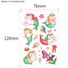 Temporary Tattoo for Kids, Waterproof Body Art Stickers, 120pcs Fake Tattoos Pattern, Mixed Style Cute Cartoon Tattoo Decorations, Birthday Party Favor Supplies for Boys Girls Children Toddler Teens