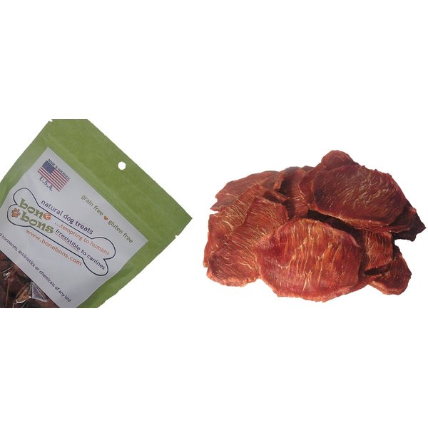 Bone Bons Dog Treats Pork Jerky Made in The USA