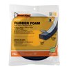 Frost King R734H Sponge Rubber Foam Tape 3/4" W X 7/16" H X 10' L, Black