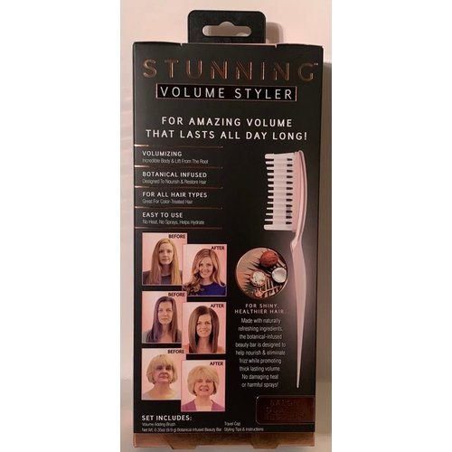 Ontel Stunning Volume Styler Volumizing Hair Brush