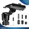 THIS HILL Cup Holder Tray for Car, 2 in 1 Detachable Car Food Table Tray with Solid Base & Phone Slot,Car Cup Holder Expander with 360°Rotation Tray for Travel Road Essentials Accessories