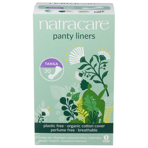 Natracare Natural Panty Liners, Tanga, 30 Count (Pack of 1)