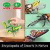 Insect Collection Building Block Set for Kids 6+, Butterfly Mantis Wasps Unicon Beetle Display Models for Nature Décor, 4 Packs Bug Building Toys, Fun Gift for Adults Boys Girls Nature Lovers (727PCS)