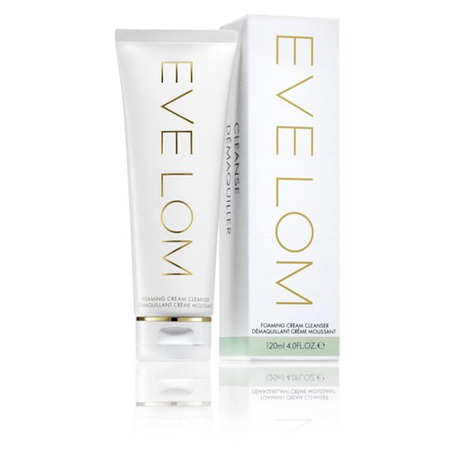 EVE LOM Foaming Cream Cleanser - Perfect for Daily Use, Removes Waterproof Makeup, Hydrating Gentle Formula for All Skin Types - 120 ml
