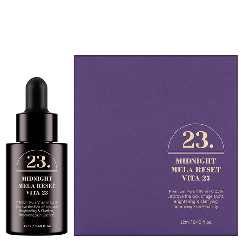 PONGDANG Midnight Mela Reset Vita 23 | 23% Highly Concentrated Liposomal Vitamin C Serum | Maximum Strength Dark Spot Remover for Face | Made in Korea