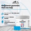 Heightener Gummies - Natural Height Growth Supplement for Kids, Teens and Adults to Increase Bone Strength and Grow Tall | Height Maximizer Pills with L-Arginine, Calcium & Zinc | 60 Gummy