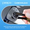 CarbonKlean Peeps Glasses Cleaner - for Eyeglasses, Reading Glasses, and More - Lens Cleaner with Carbon Microfiber Tech - Soft Touch Lavender - 1 Count (Pack of 1)