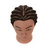 RIHANNAHAIR 100% Real Human Hair Mannequin Head with Stand Manikin Cosmetology Doll Training Head for Hairdresser Practice Braiding Styling Coloring Bleaching Dyeing Curling Cutting Display